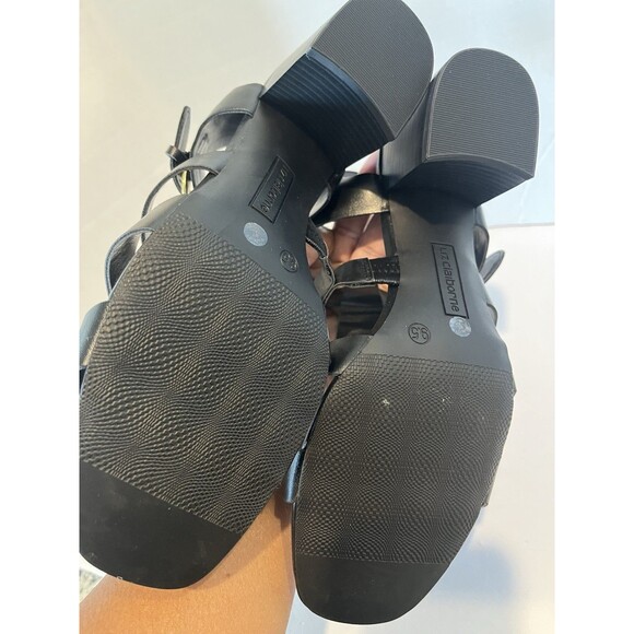 NWT  Liz Claiborne Womens Fisherman Strappy Block Chunky Heels 9.5M - Picture 8 of 14